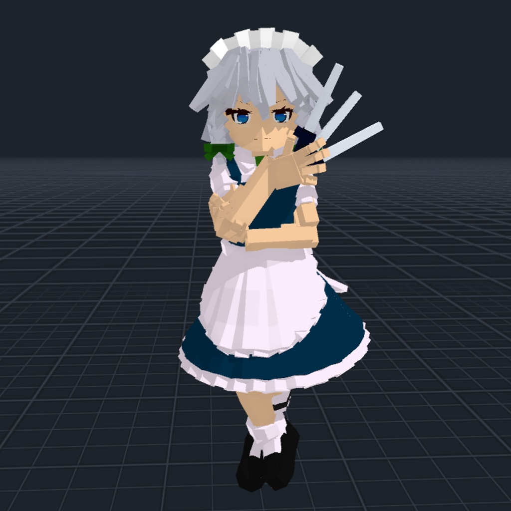 TheSandbox用アバター『十六夜咲夜』