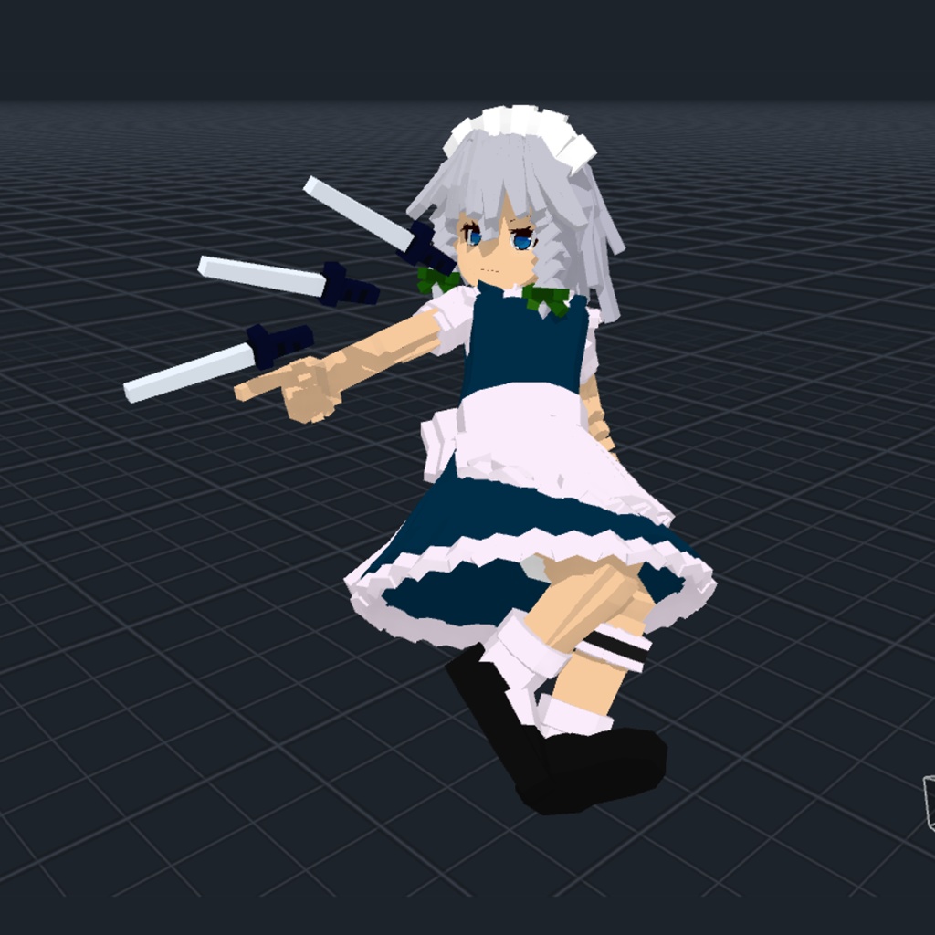 TheSandbox用アバター『十六夜咲夜』