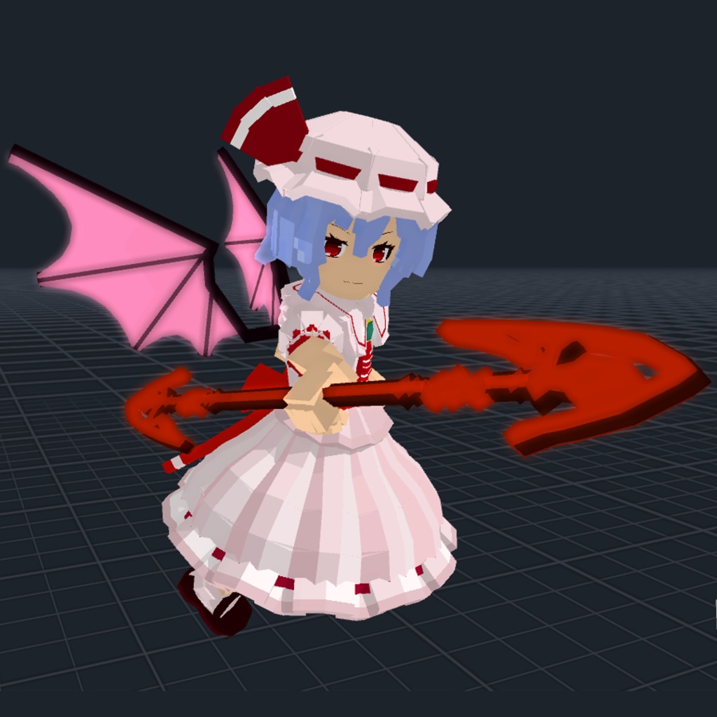 TheSandbox用アバター『レミリア・スカーレット』