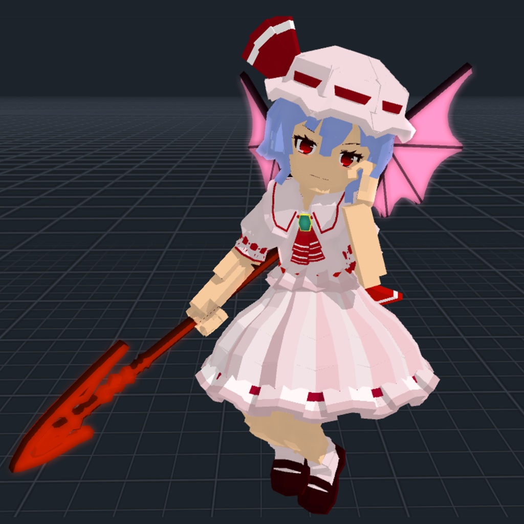 TheSandbox用アバター『レミリア・スカーレット』