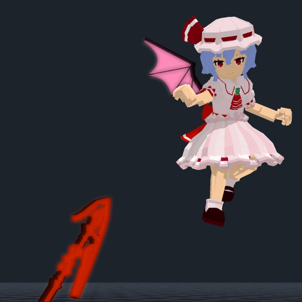 TheSandbox用アバター『レミリア・スカーレット』