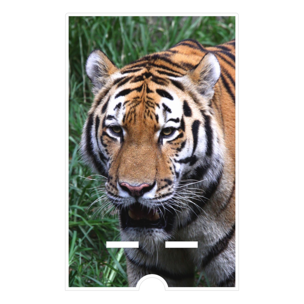 トラアクリルスマホスタンド(ケーブル穴あり)