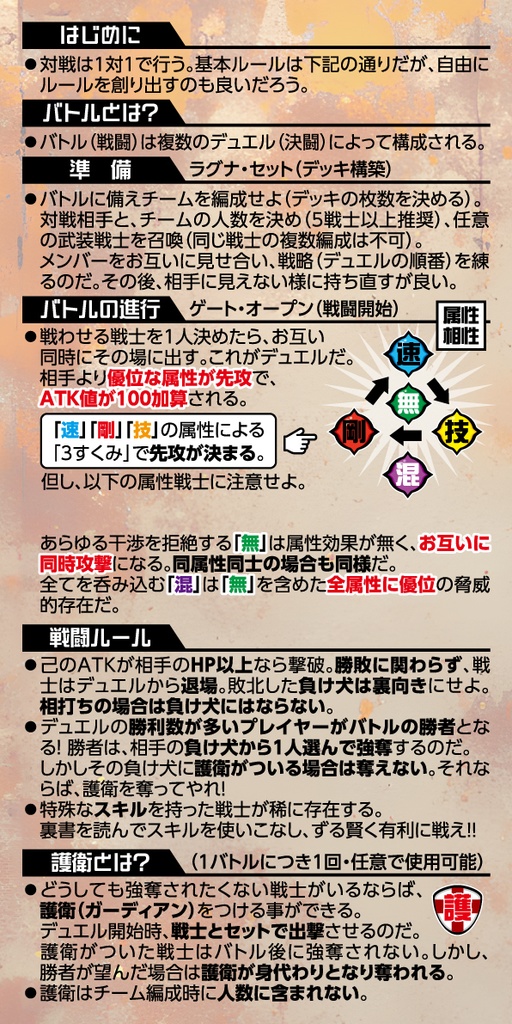 終焉武装 遊び方 無料DL