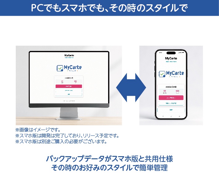 MyCarte(マイカルテ)for Windows ポータブル版