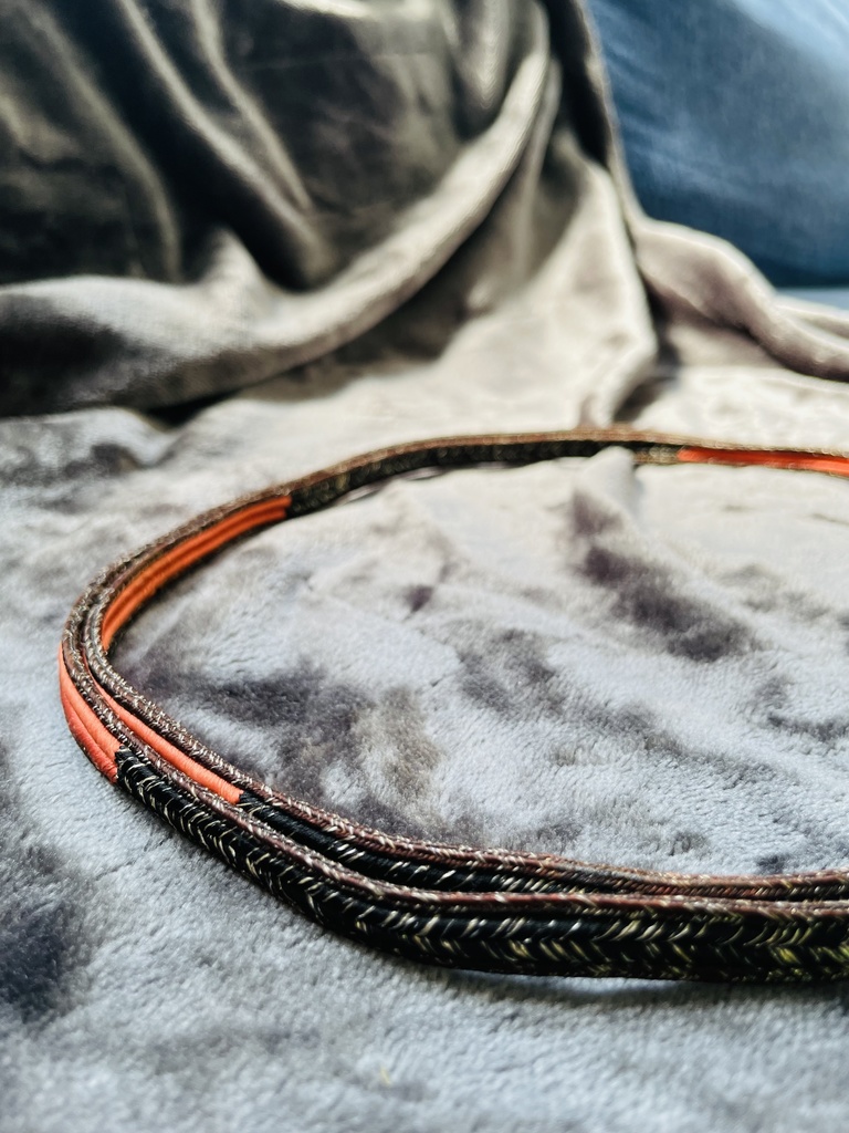 帯締めで作ったスマホショルダー しゅりぺのハンドメイド