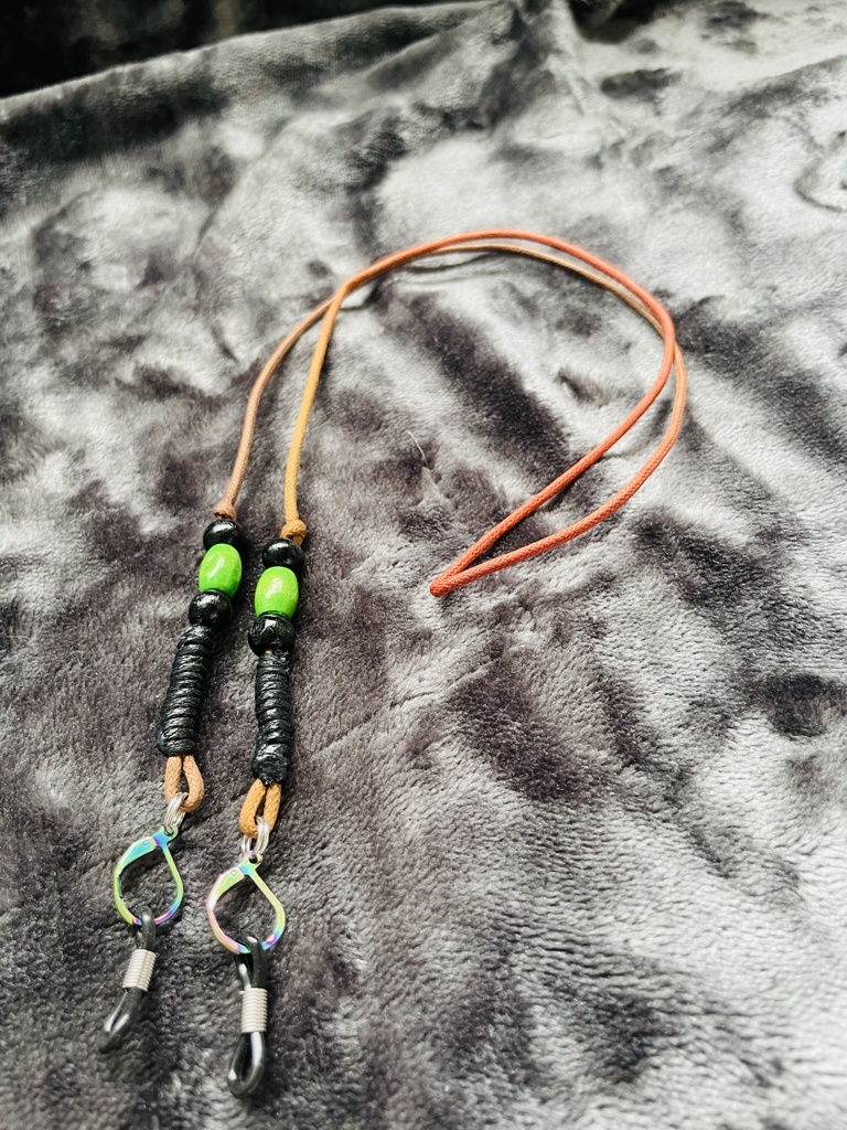 メガネストラップ グラデーション しゅりぺのハンドメイド