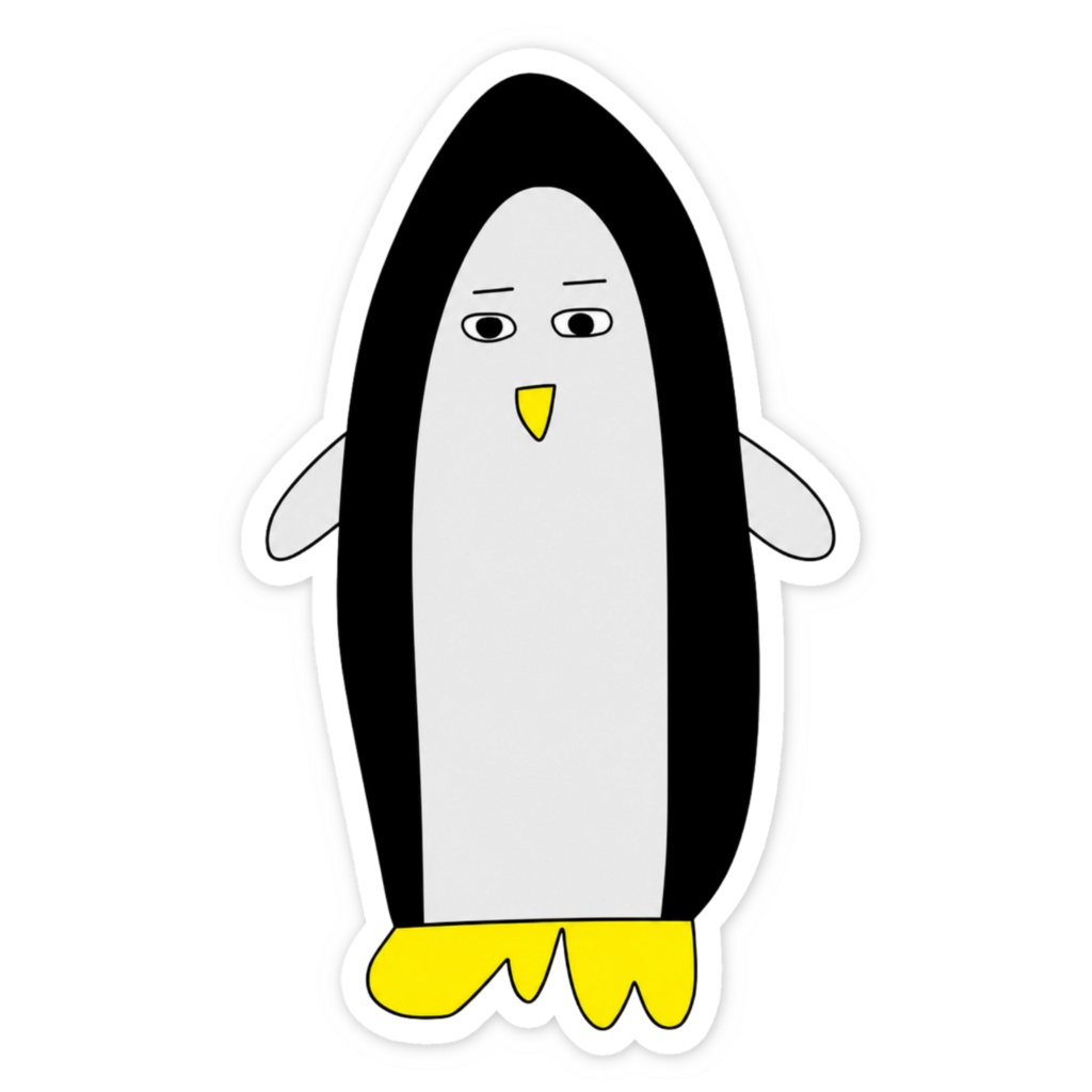 脳内ペンギンステッカー