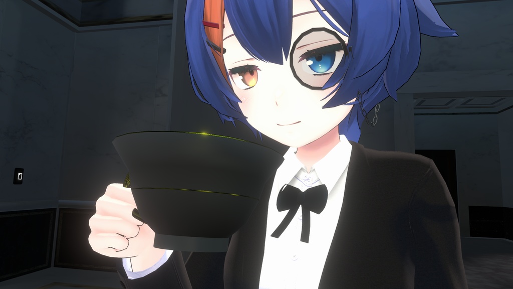 シンプルリボン【phys bone設定済み】・【liltoon使用】