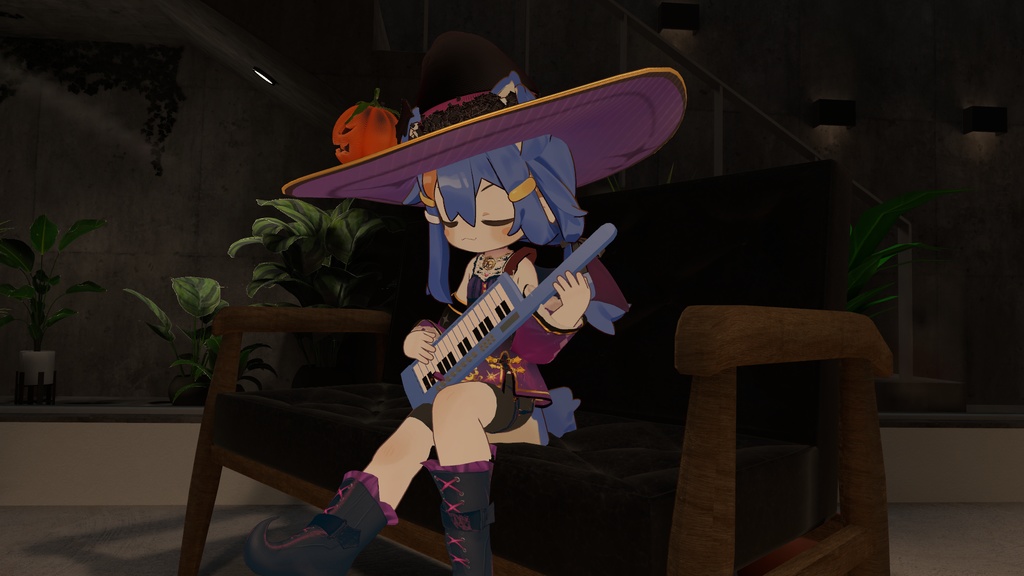 アニメーション設定済みショルダーキーボード【liltoon・MA使用】