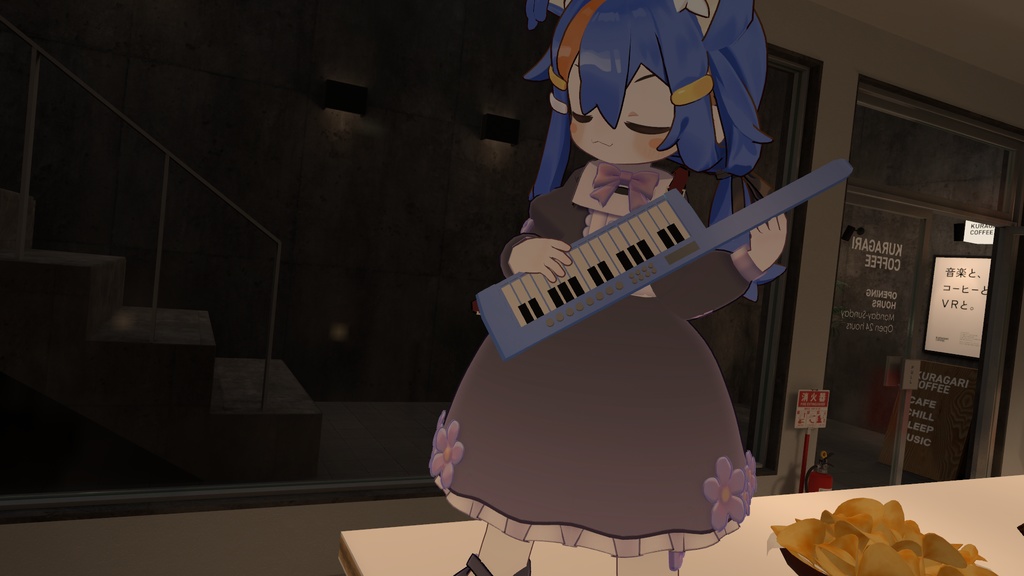 アニメーション設定済みショルダーキーボード【liltoon・MA使用】