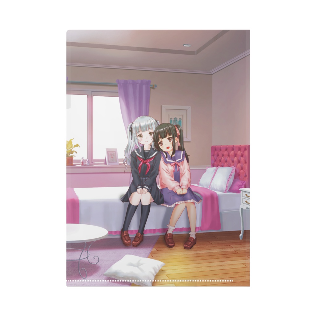 ましろんクリアファイル