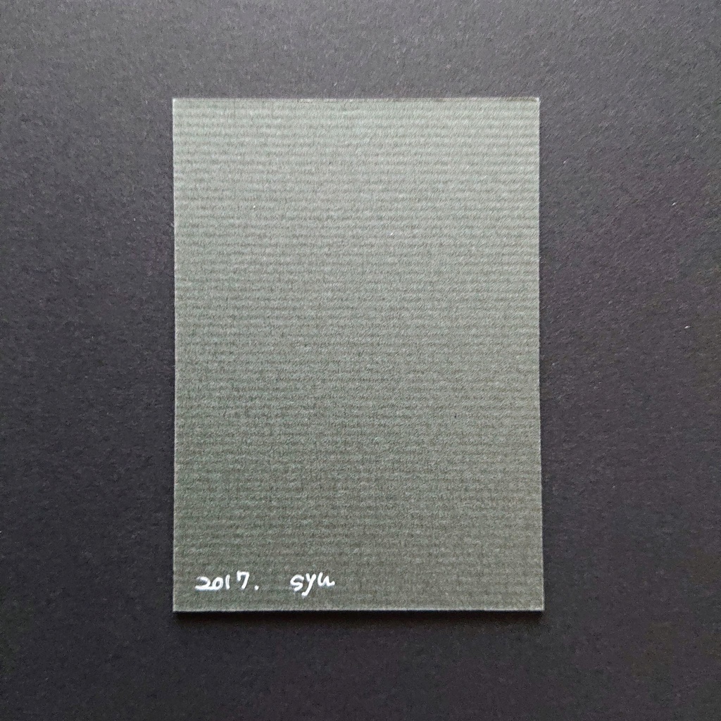 ATC原画「青い女の子」