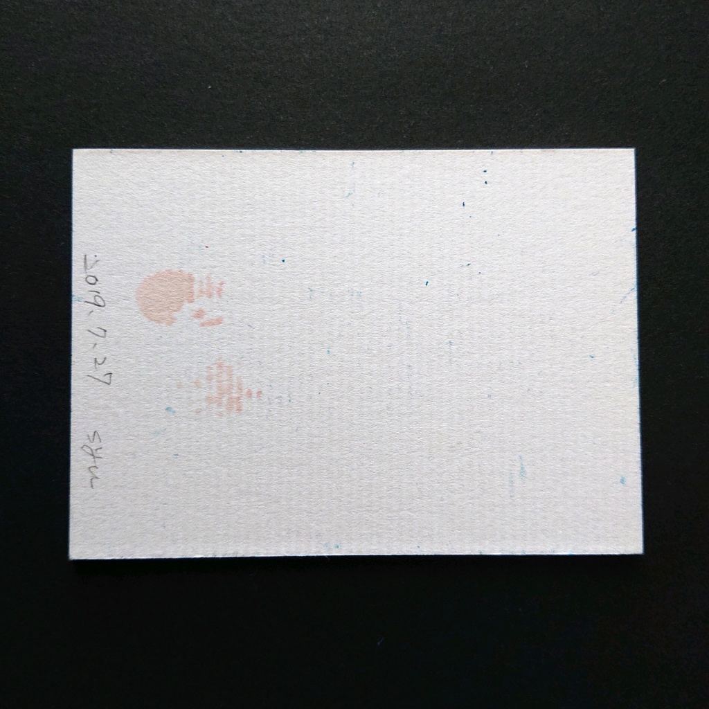 ATC原画「ガラス玉金魚」