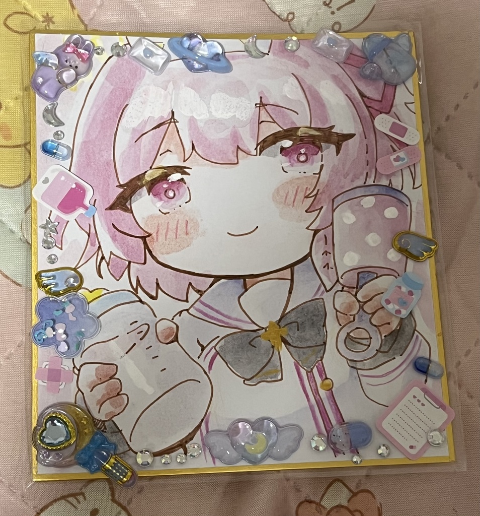 セリナミニ色紙