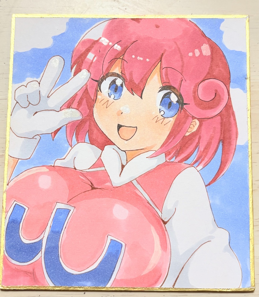 パステルさん色紙（極小）