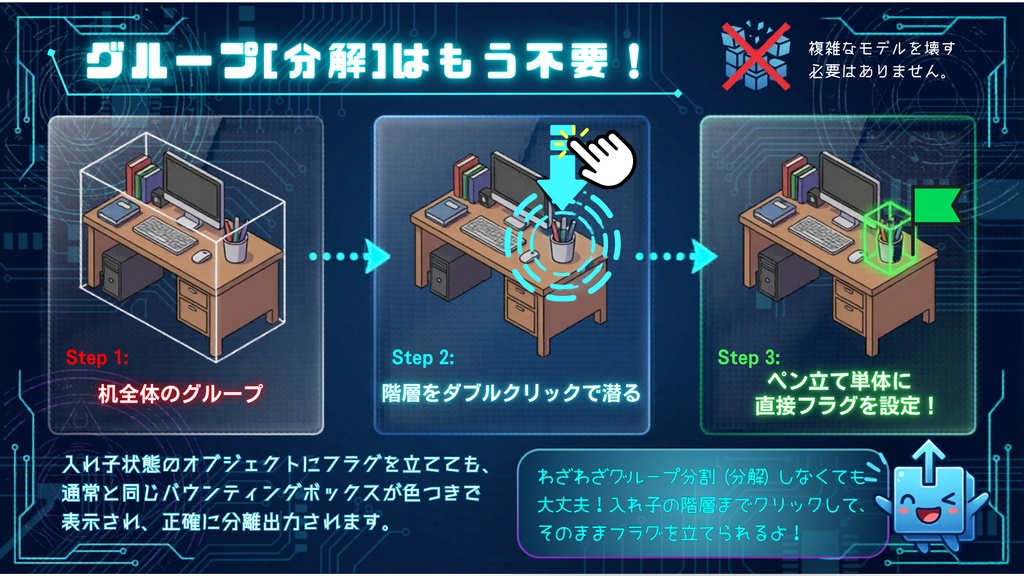 背景屋の最強武器 1-Click Automation|SketchUp一括出力プラグイン【漫画家・Webtoon向け】
