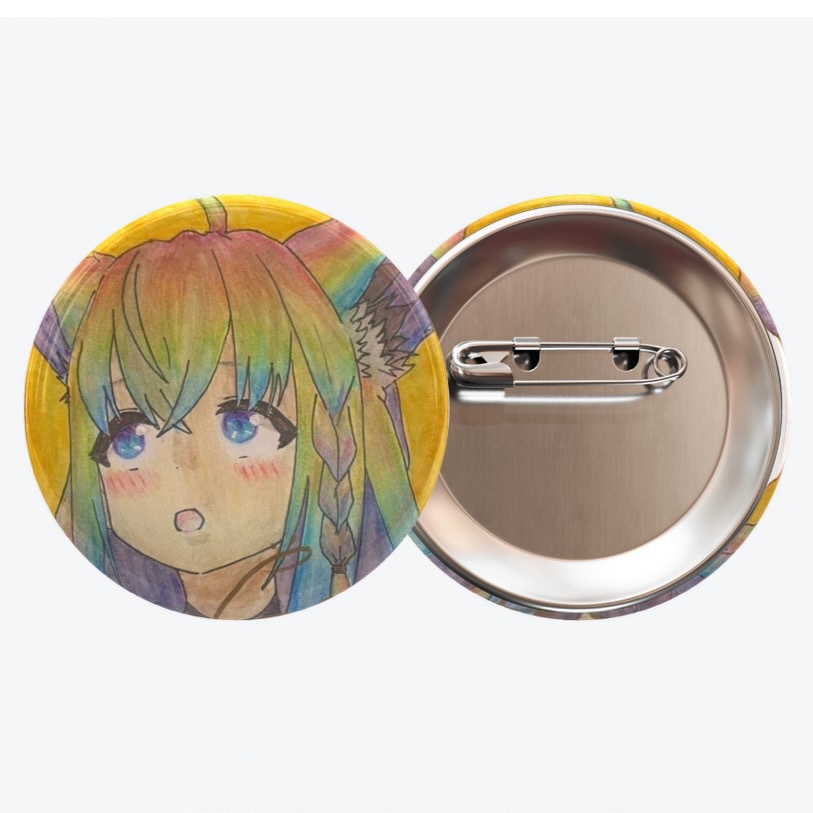 【Colorful／FBK】缶バッジ