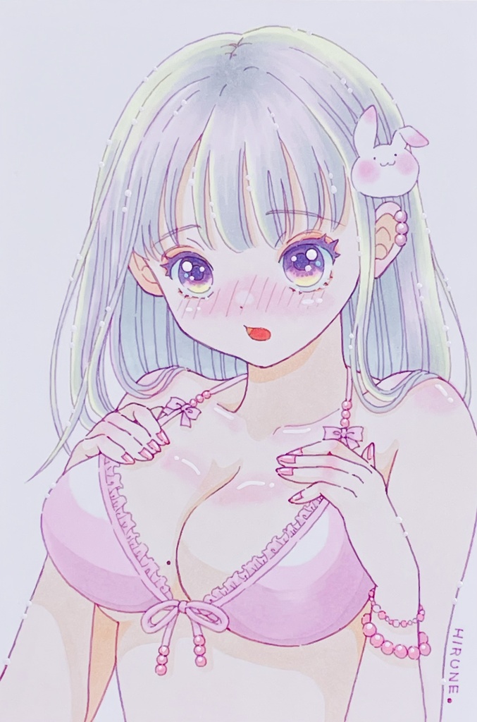  [お値下げ品] せっ…せんぱい…この水着どうでしょうか…💕