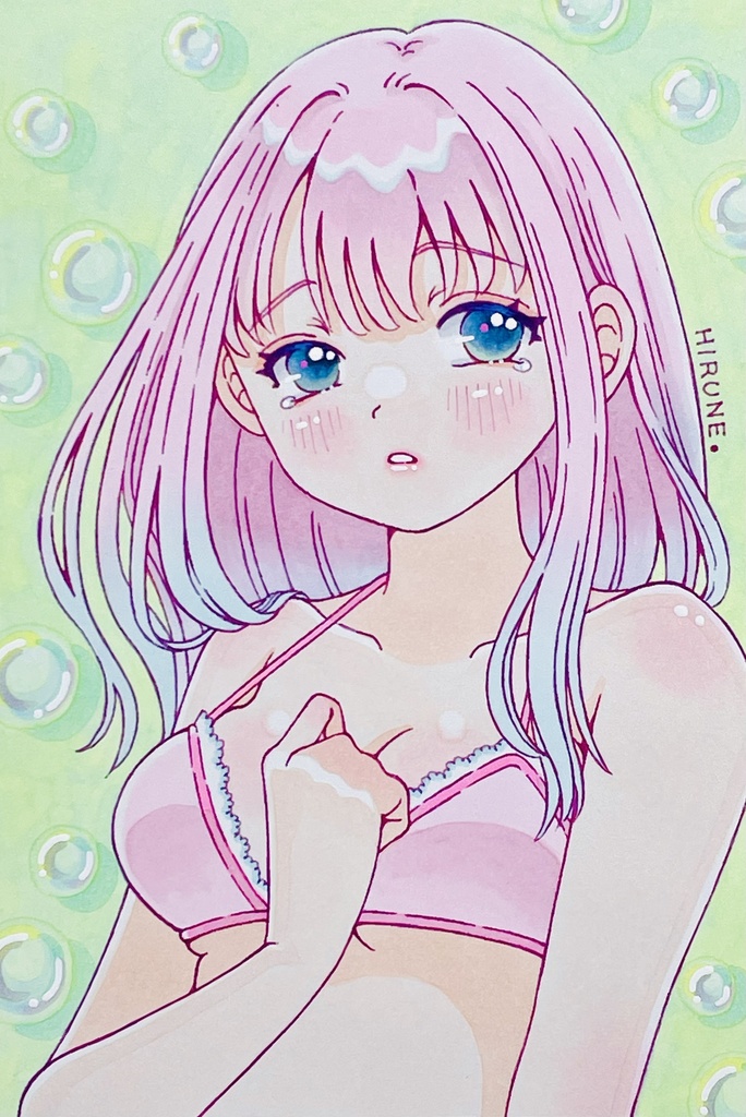【新作】初めてのビキニ恥ずかしすぎて…