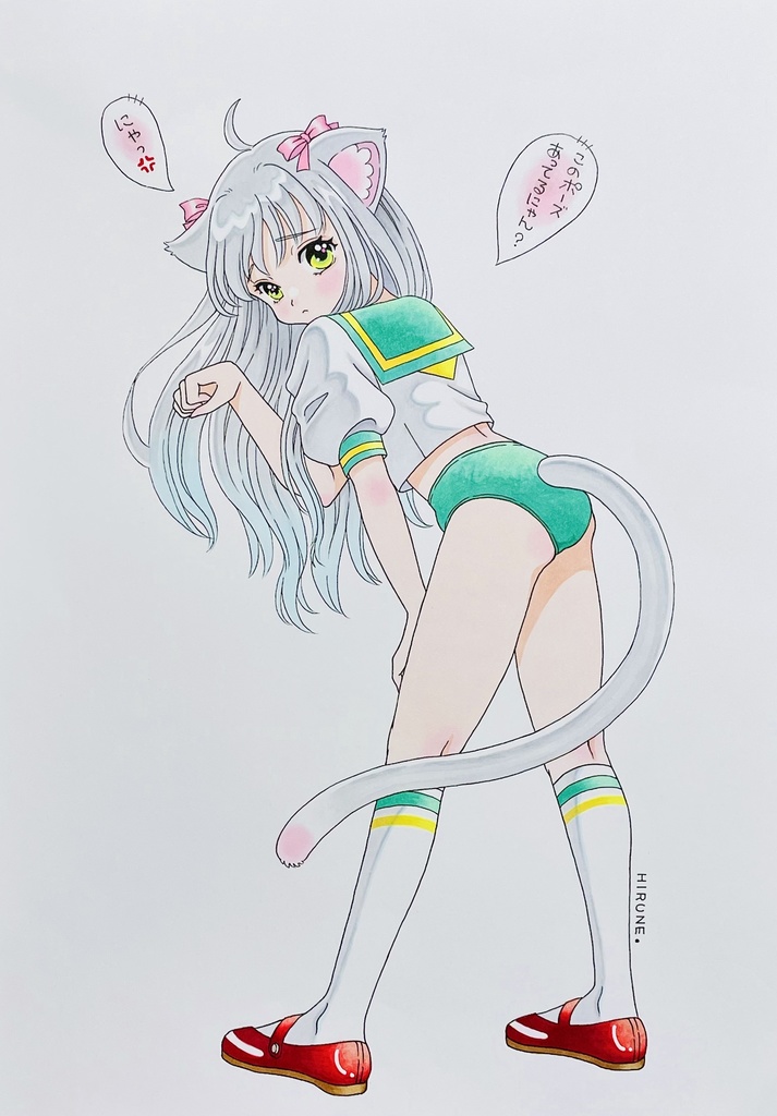【新作】A4サイズ　おこっちゃうにゃっ🐱