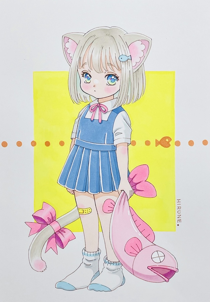 【新作/A5サイズ】いつもいい子じゃないんだから🐱🐟