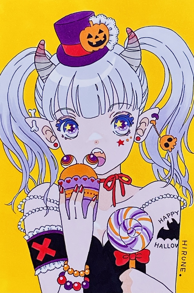 お菓子もイタズラも好きなんだもん🎃