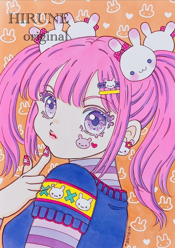 【A5サイズ】うさらぶだもんっ🐰💕