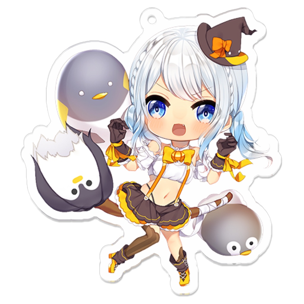 皇みかど（ハロウィン衣装Ver）アクリルキーホルダー