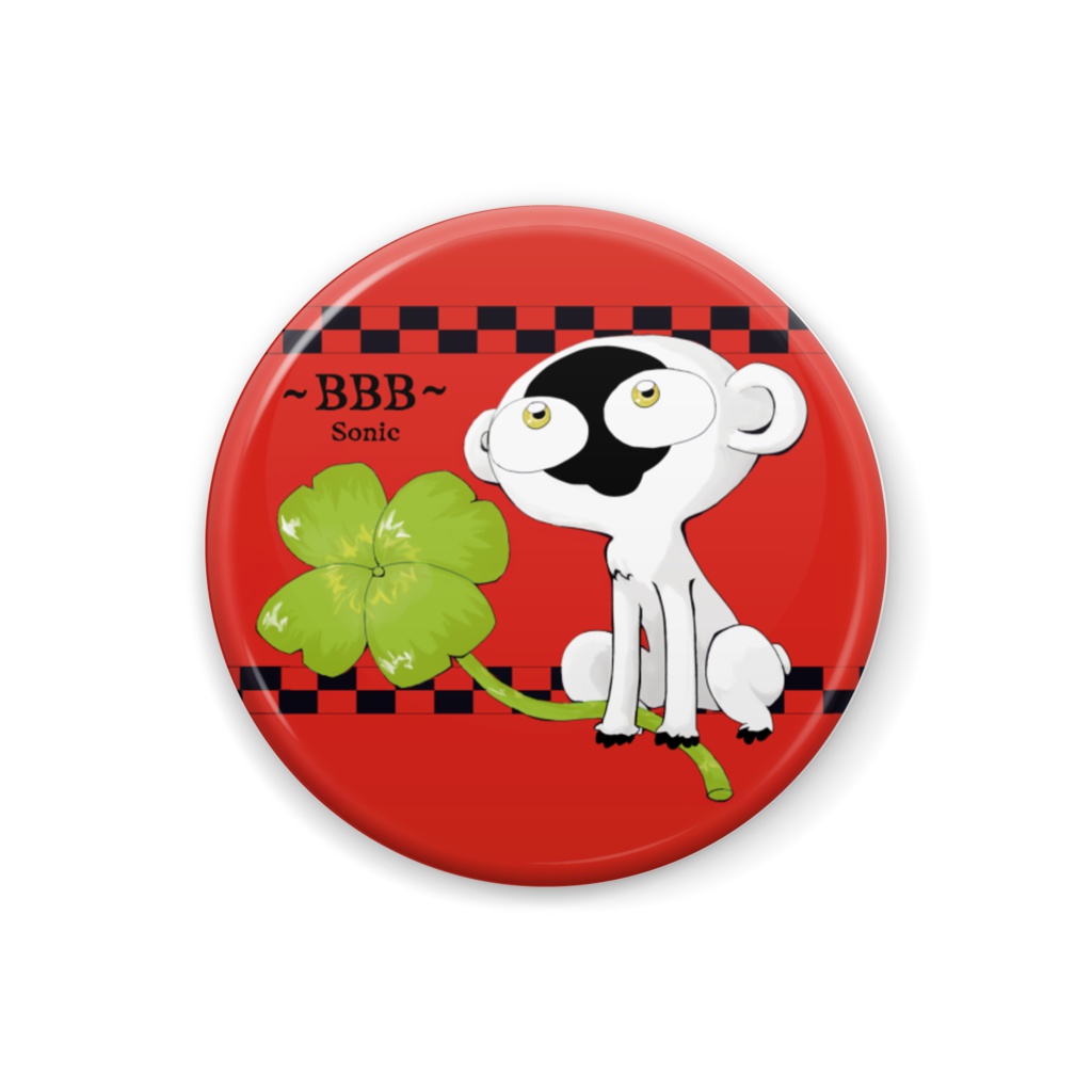 四つ葉のクローバーとソニック(25mmと32mm)