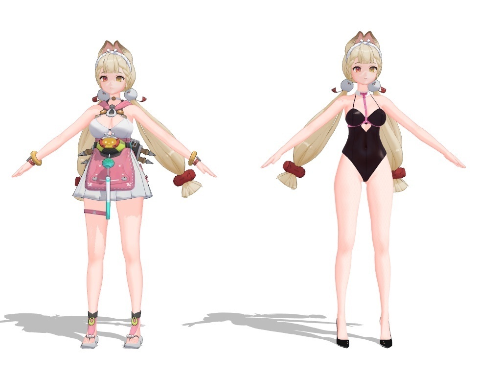 Alice_Swimwear ZZZモデル配布