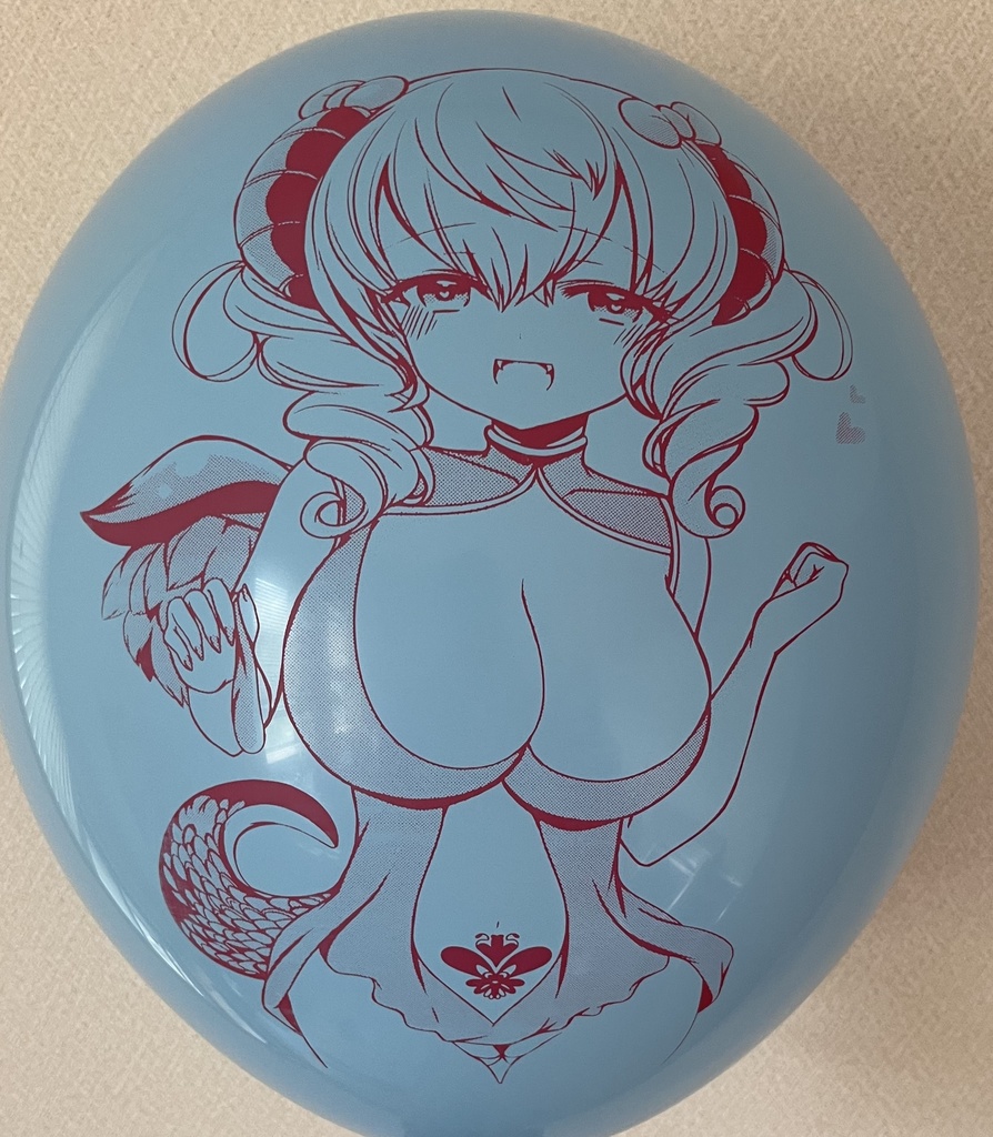 TUFTEX17インチ　イラスト風船6枚セット