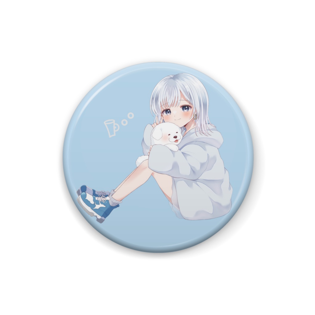 缶バッジ(‐空色‐)