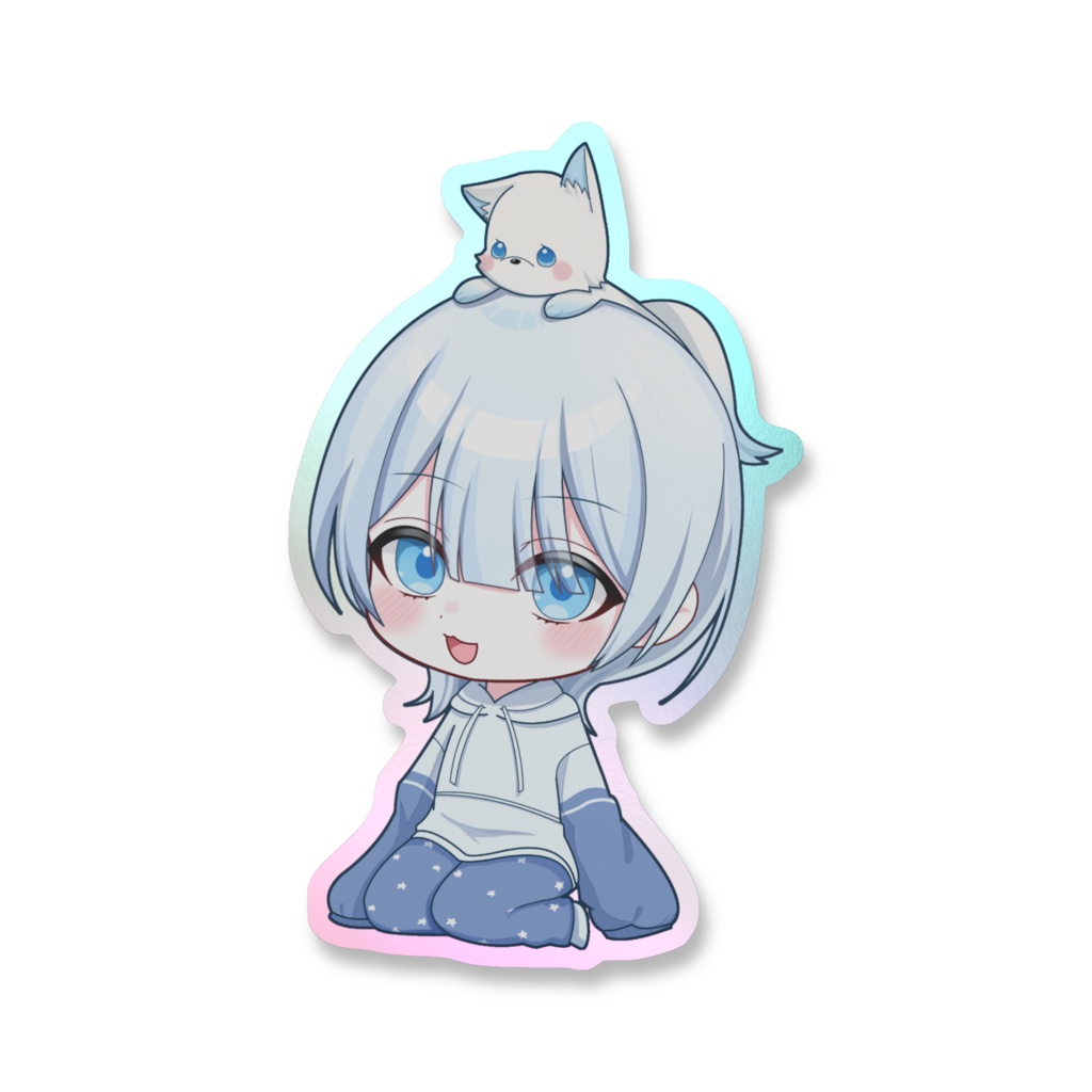 おーろらぴすてっかーver.3(ミニキャラ)