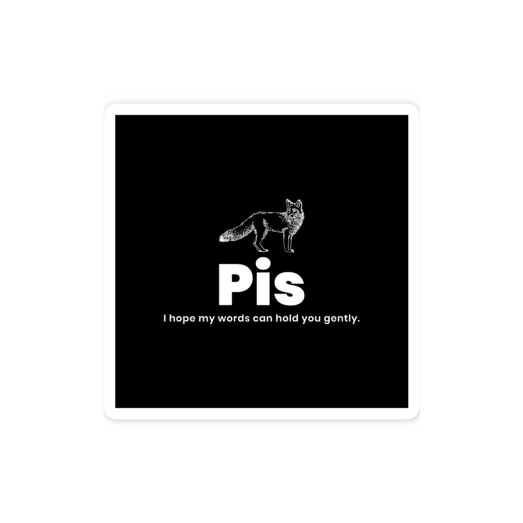 ぴすてっかー黒ver(KITSUNE)