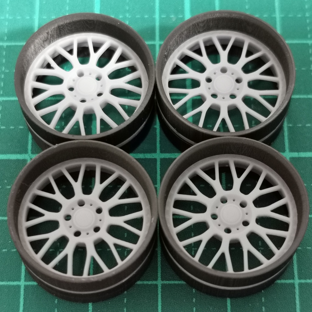 1/24 自作ホイール 18インチ W-VSXX18R