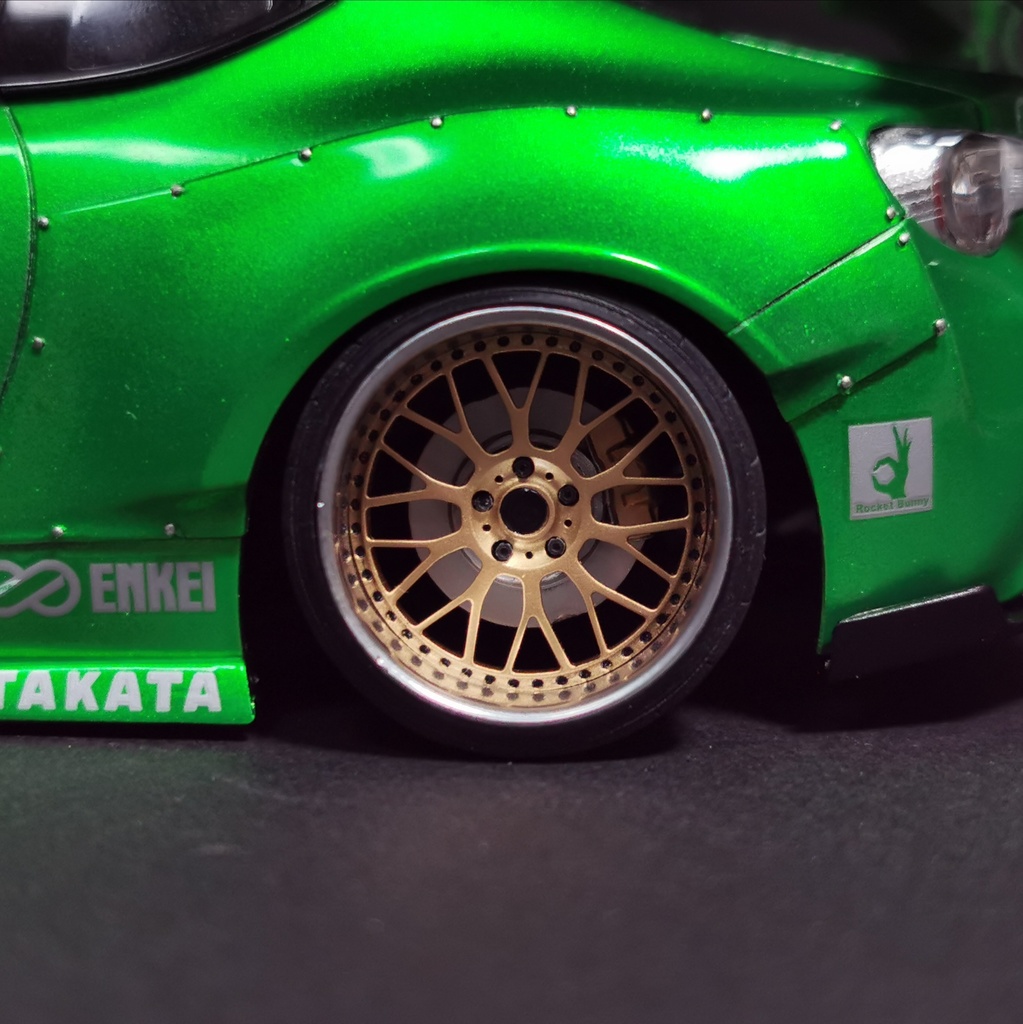 1/24 自作ホイール 18インチ W-VSXX18R