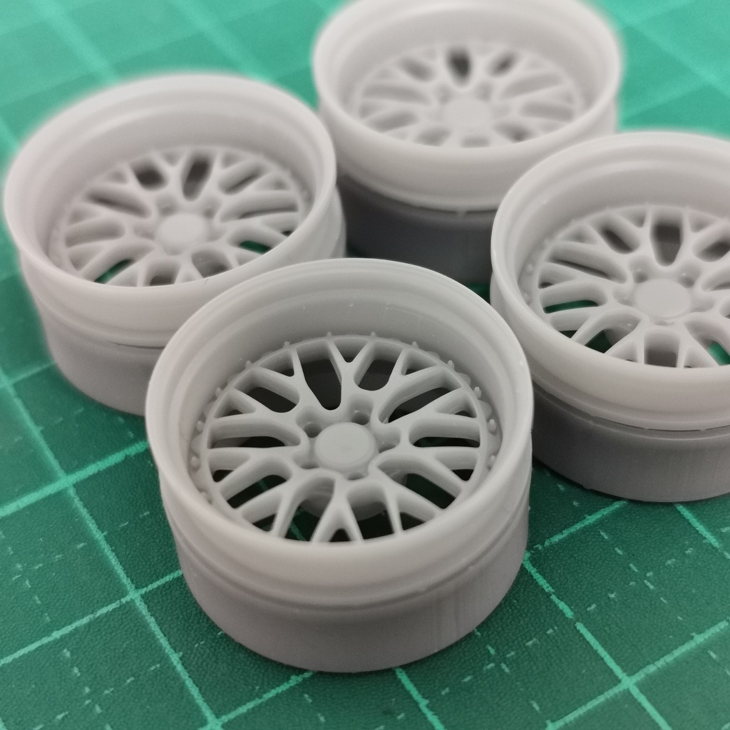 🔥1/24 自作ホイール 18インチ RF-LSR18S