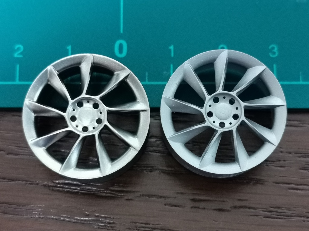 🔥1/24 自作ホイール 19インチ LO-RS819