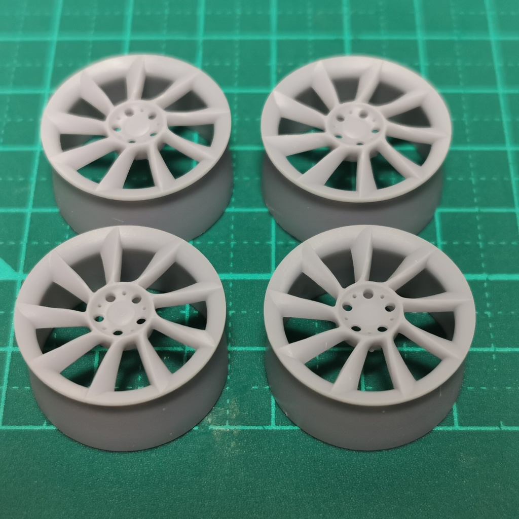 🔥1/24 自作ホイール 19インチ LO-RS819