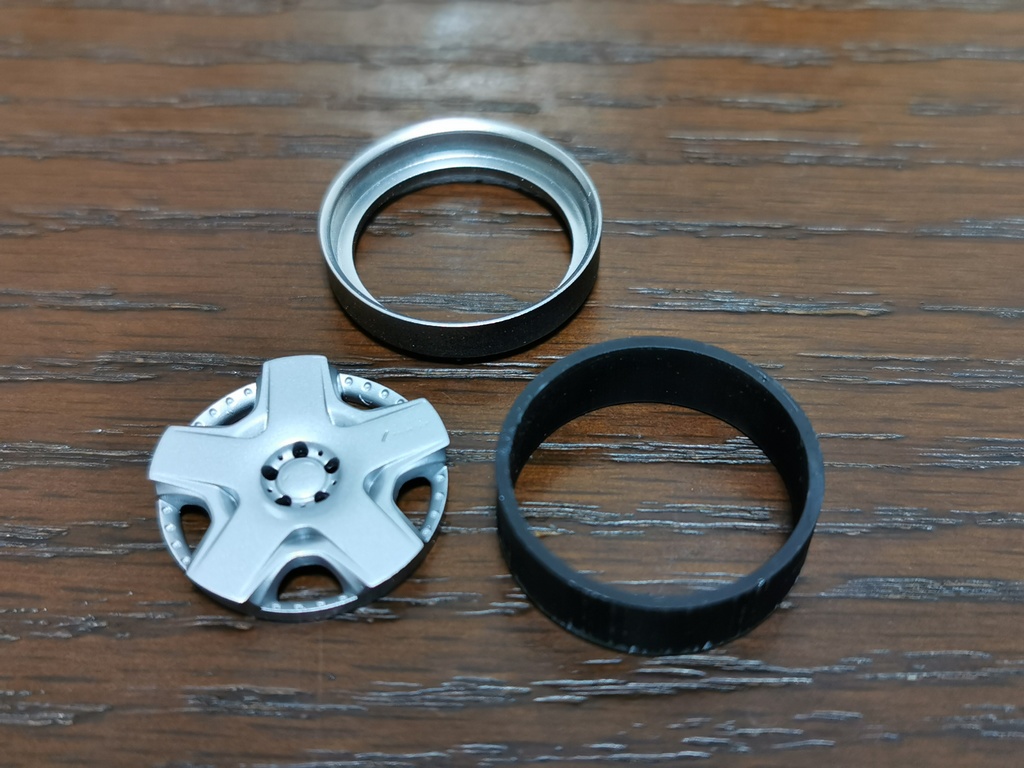 1/24 自作ホイール 20インチ LO-RSK620R-O