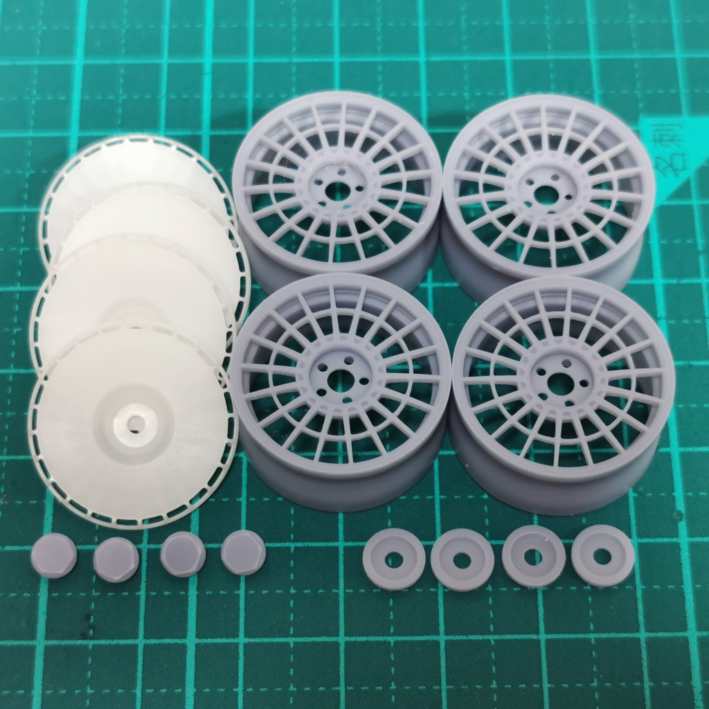 1/24 自作ホイール 19インチ RF-LASR19
