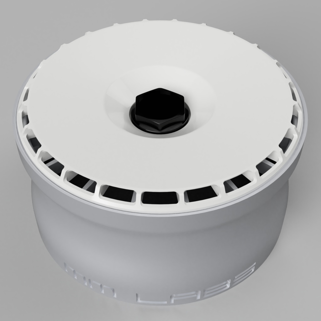 1/24 自作ホイール 19インチ RF-LASR19