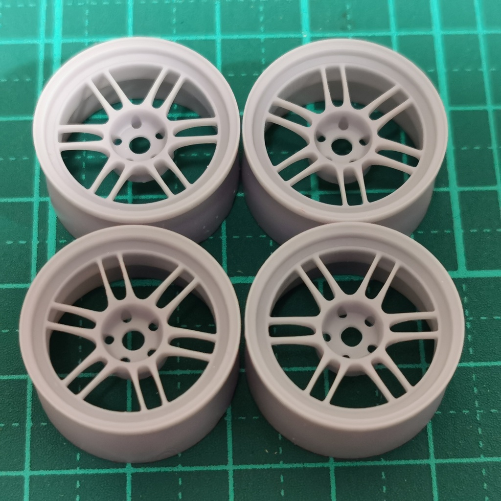 1/24 自作ホイール 18インチ EK-RPF118
