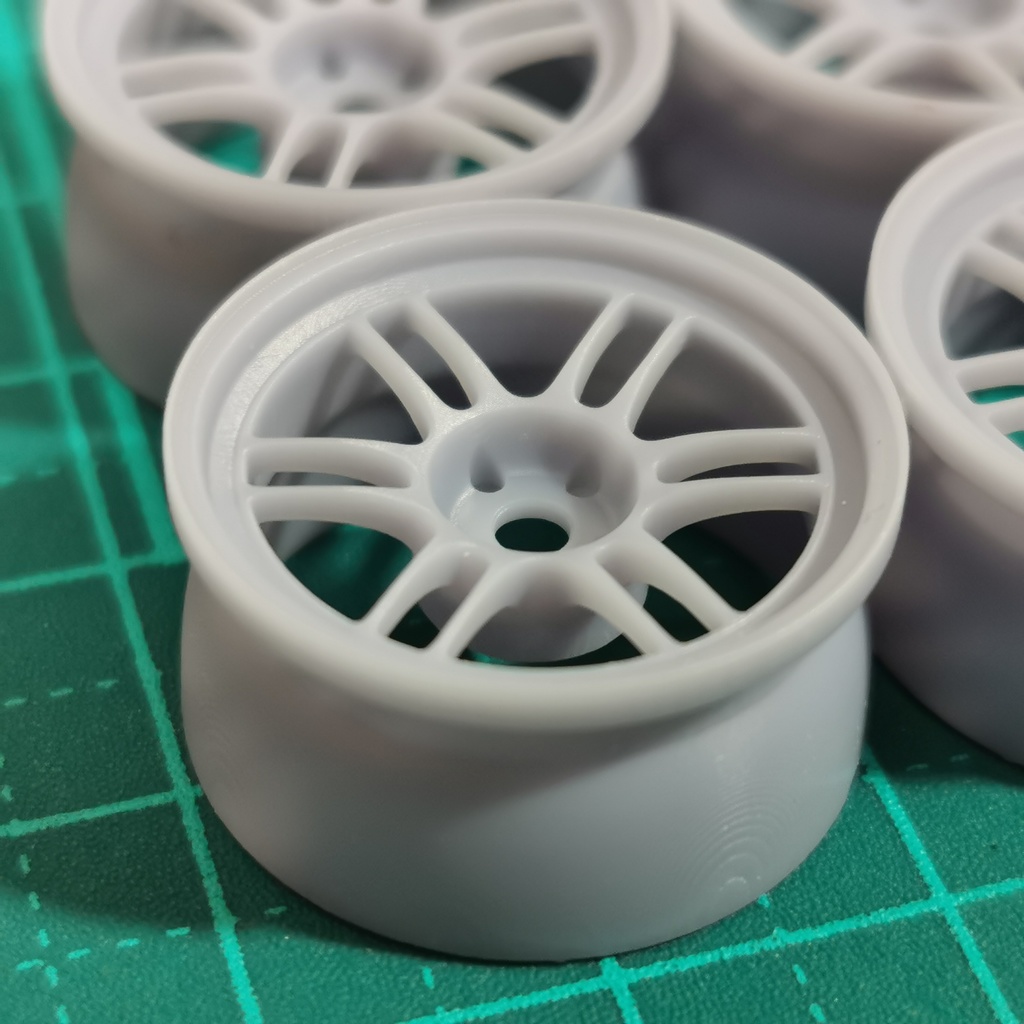 1/24 自作ホイール 18インチ EK-RPF118