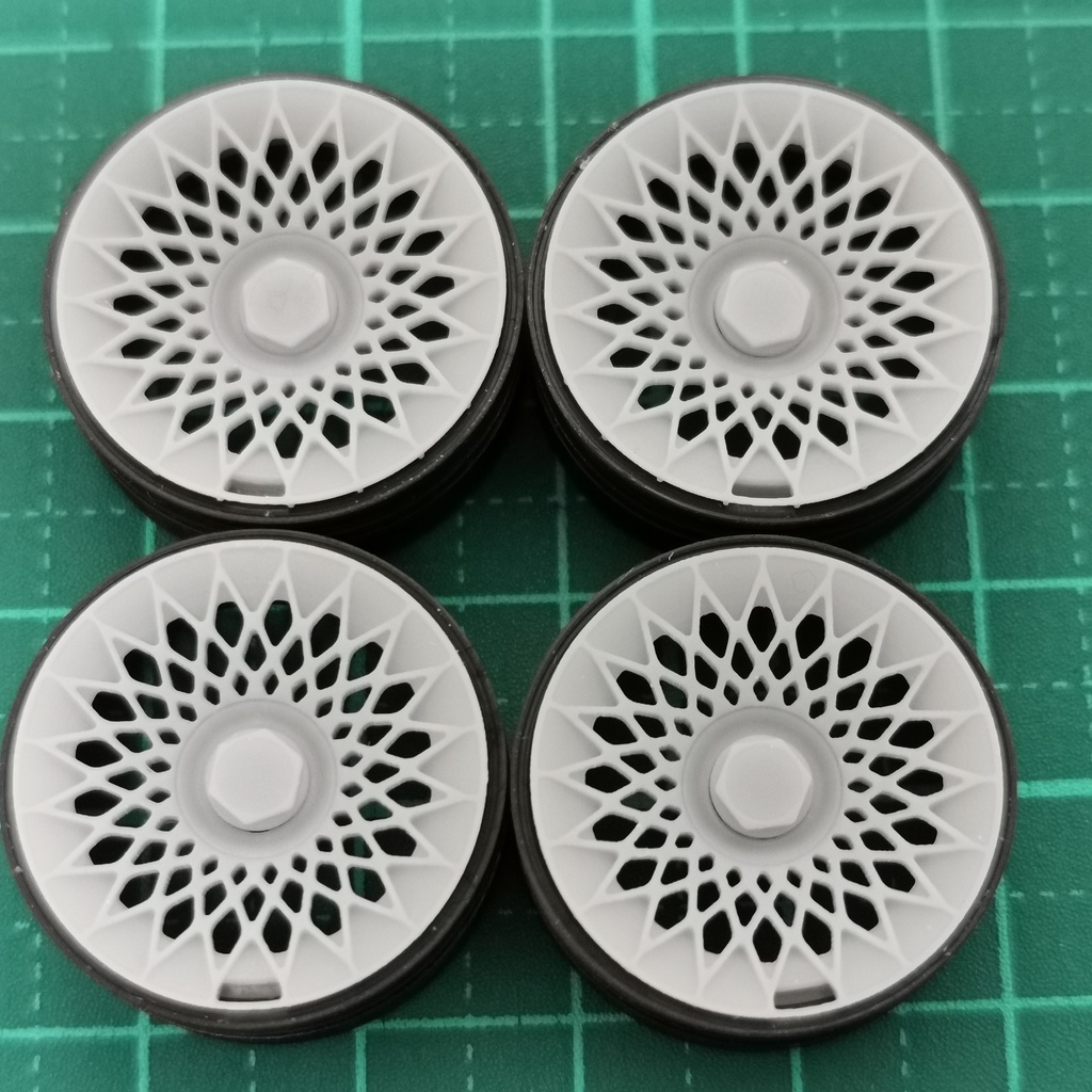 1/24 自作ホイール 19インチ RF-LHRF19