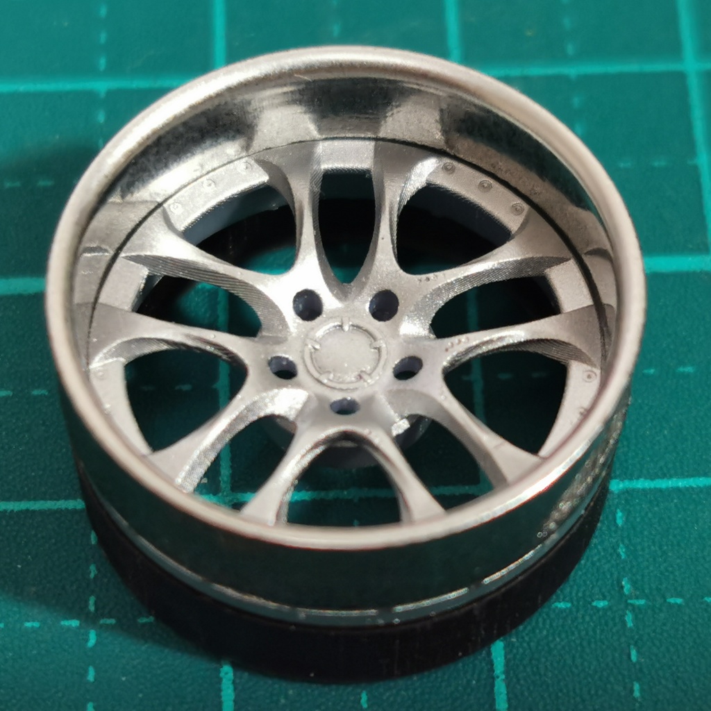 1/24 自作ホイール 18インチ SS-AGM18R
