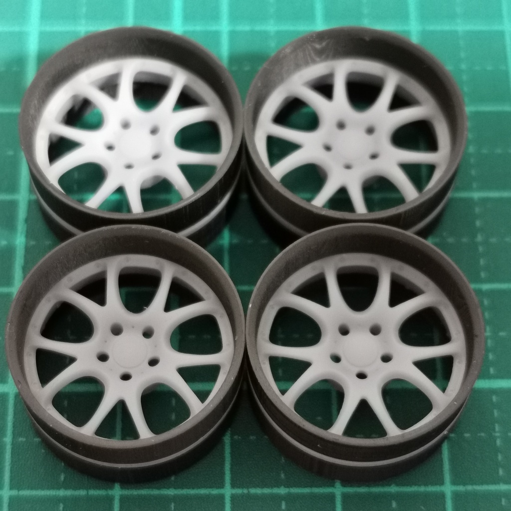 1/24 自作ホイール 18インチ SS-AGS18R