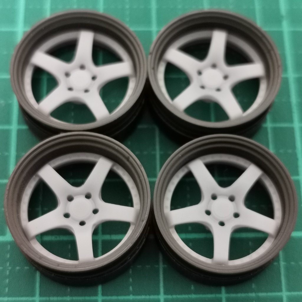1/24 自作ホイール 19インチ SS-PSP419S