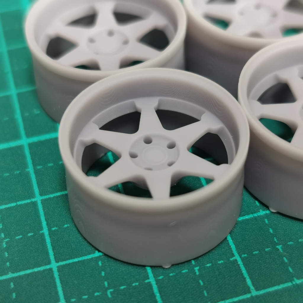 1/24 自作ホイール 18インチ 326-YBK118