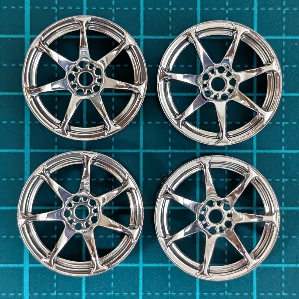 1/24 自作ホイール 18インチ CST-ZOH18